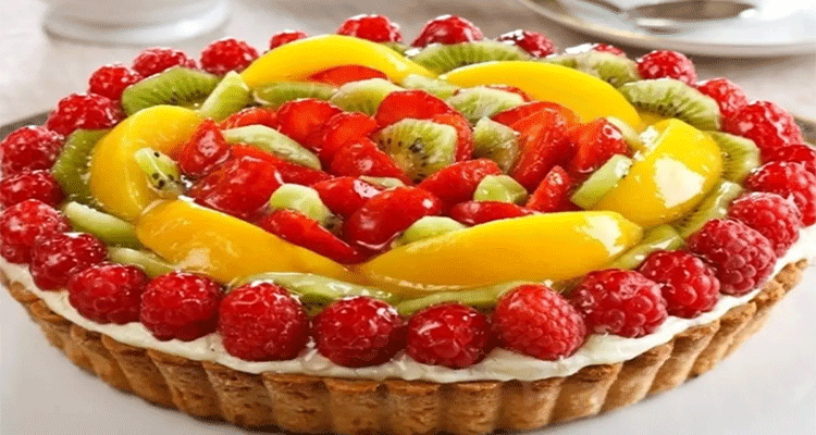Receta de Tarta de Frutas  【Deliciosa ????】